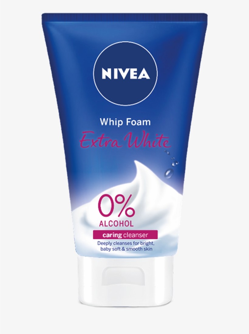 With Whip Foam Technology & 3x Richer Moisturizers, - Nivea Acne Clear Whip Foam, transparent png
