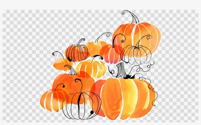 Download Watercolor Pumpkin Clipart Great Pumpkin Watercolor Pumpkin Watercolor Paintings 900x520 Png Download Pngkit