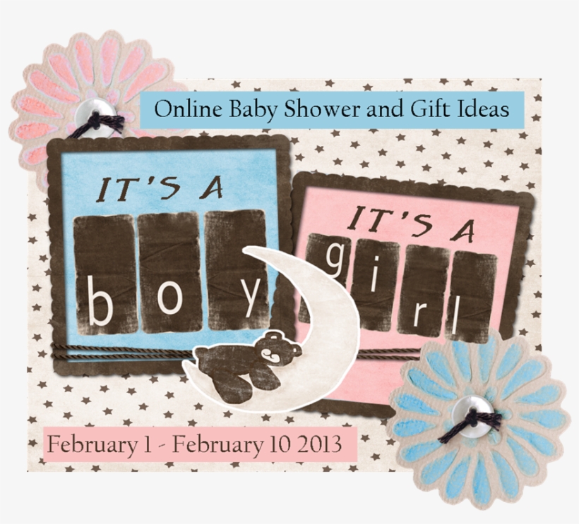 Its A Boy And Its A Girl Online Baby Shower And Gift - Baby Shower, transparent png