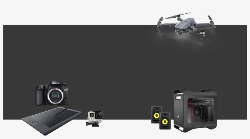 Gear Overlay - Bitfenix Co. Ltd. Bitfenix Prodigy M Window Bfc-prm-300-kkwsk-rp, transparent png