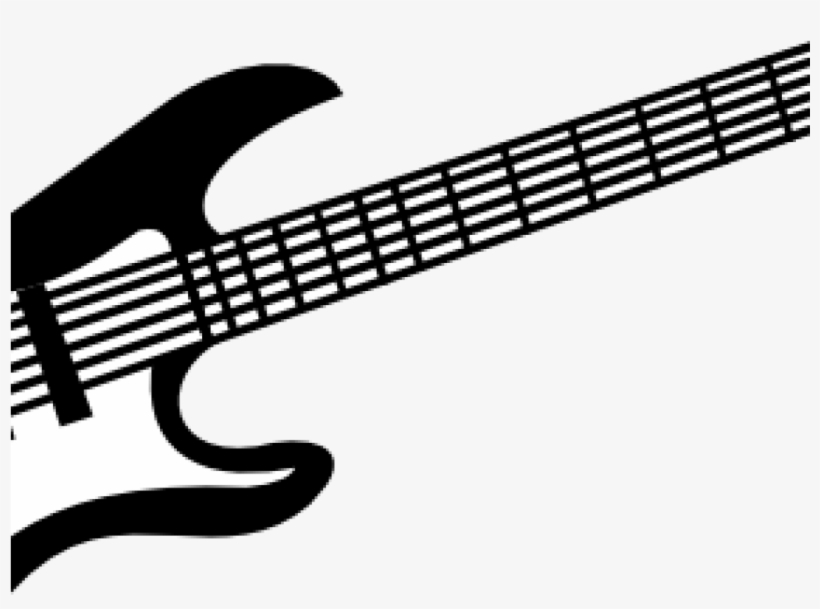 Gallery Of Grand Guitar Clipart Black And White Silhouette - Electric Guitar Clipart Png, transparent png