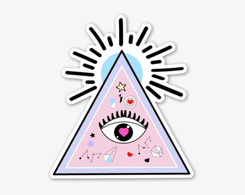 Evil Eye Magic Sticker - Throw Pillow, transparent png