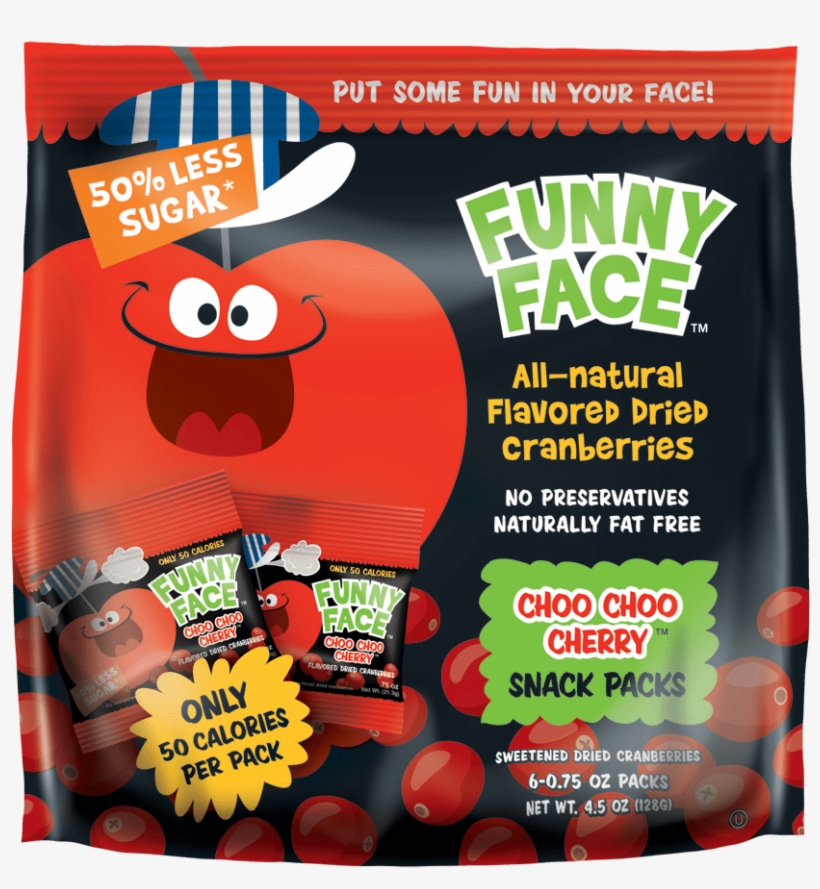 Parents Will Appreciate That Funny Face Dried Cranberries - Cranberry, transparent png