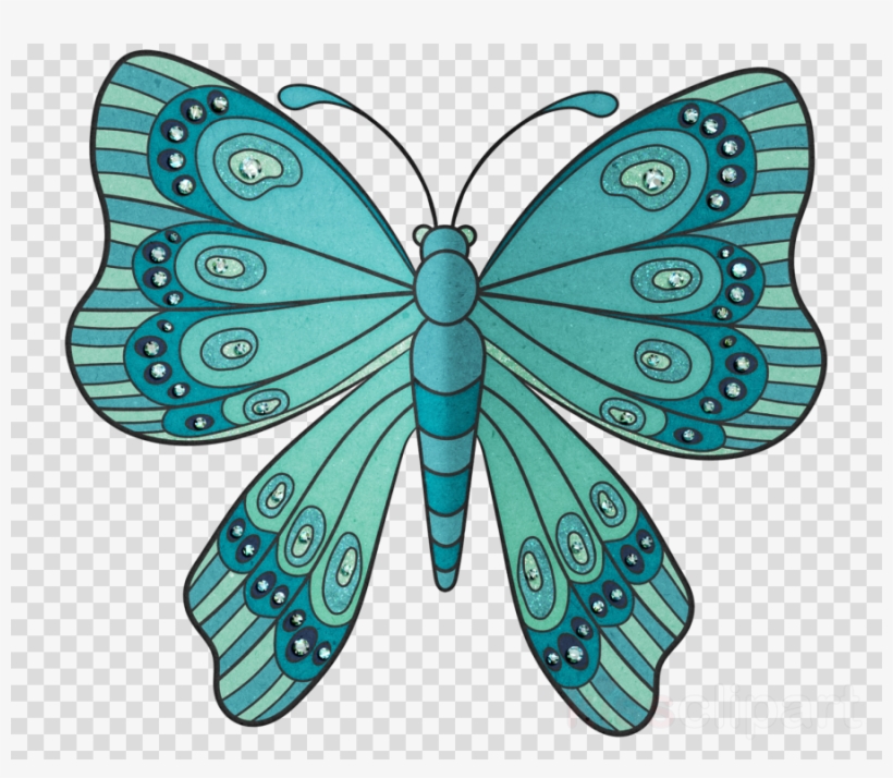 Butterfly Clipart Monarch Butterfly Brush-footed Butterflies - Butterfly, transparent png