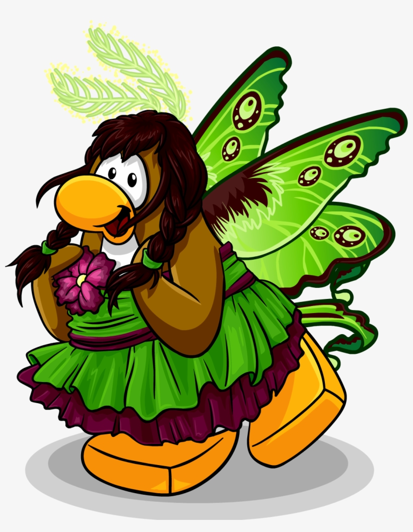Bonnie The Moth - Club Penguin, transparent png