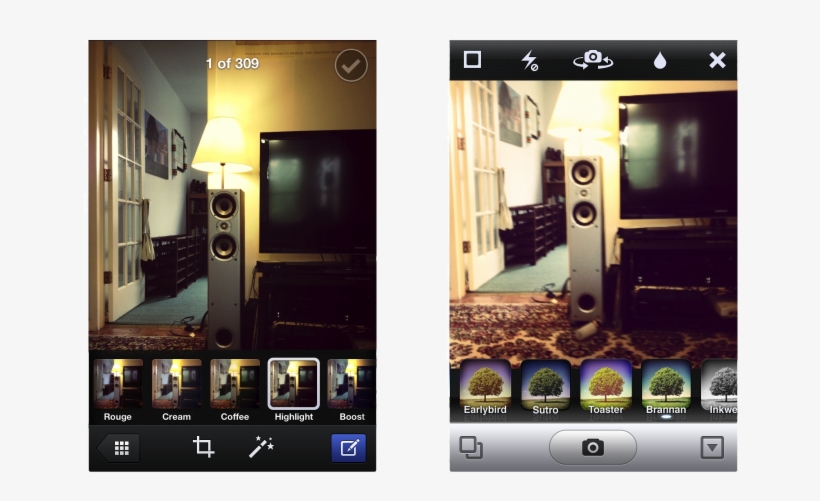 Instagram's Shutter Button Is More Prominently Placed, transparent png
