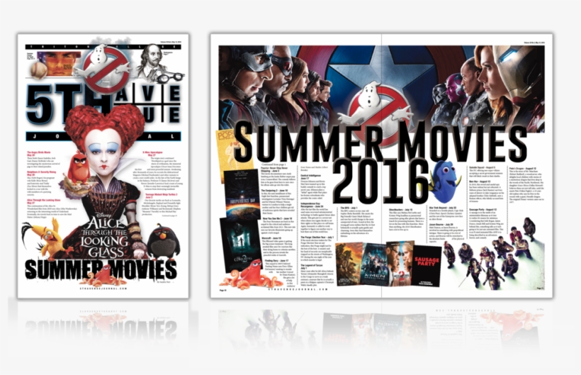 May 2016 Center Spread - Captain America Movie Superhero Framed 5pc Oil Painting, transparent png
