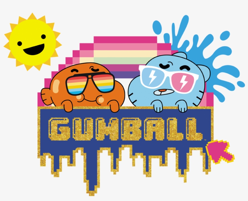 The Amazing World Of Gumball Sunshine Men's Tall Fit - Cartoon Network Amazing World Gumball Sunshine Shirt, transparent png