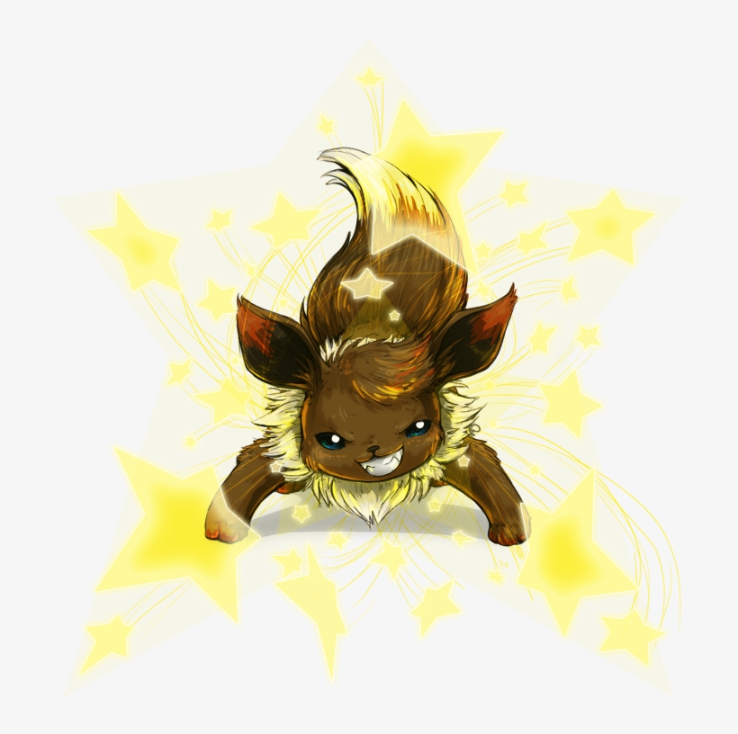 Eevee Used Swift And Quick Attack Png What Are Eevees - Drawing, transparent png
