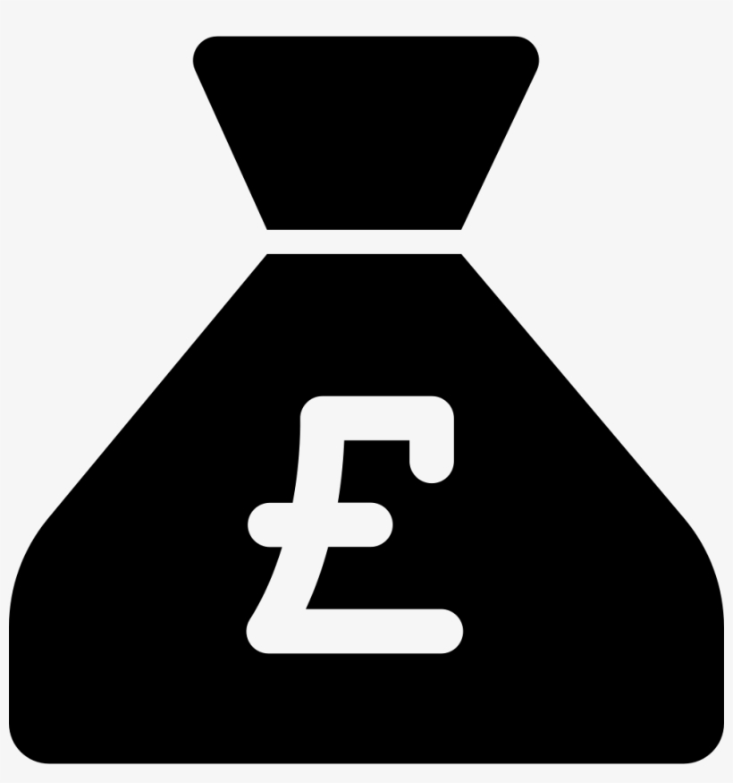 Pounds Money Bag Comments - Money Bags Clip Art, transparent png