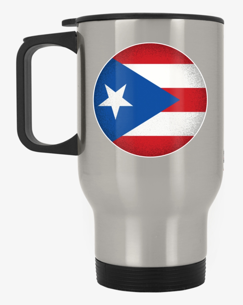 Puerto Rico Flag Mugs - Wear Purple For My Hero - Fibromyalgia T-shirt, transparent png