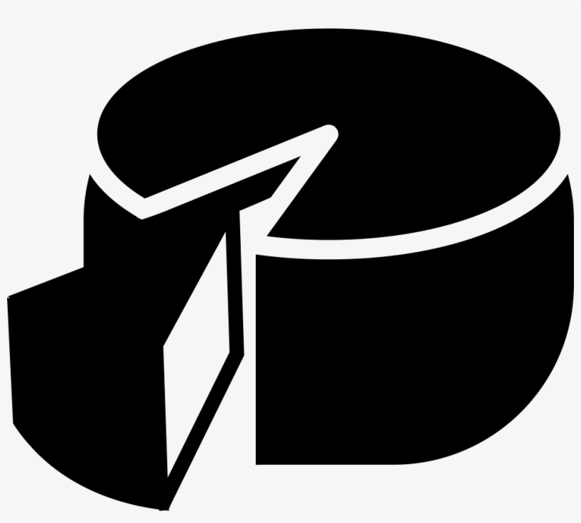 Cheese With Little Triangular Piece Svg Png - Queso Vector Png, transparent png