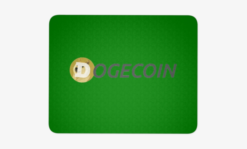 Dogecoin Mousepad - Sign, transparent png