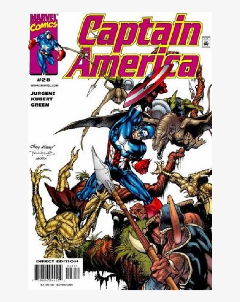 Купете Comics 2000-04 Captain America - Captain America, transparent png