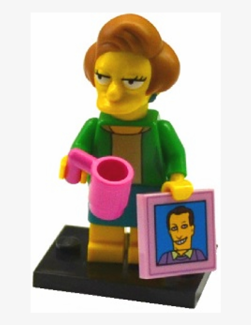 レゴ ミニフィグ The Simpsons_2 Edna Krabappel, transparent png