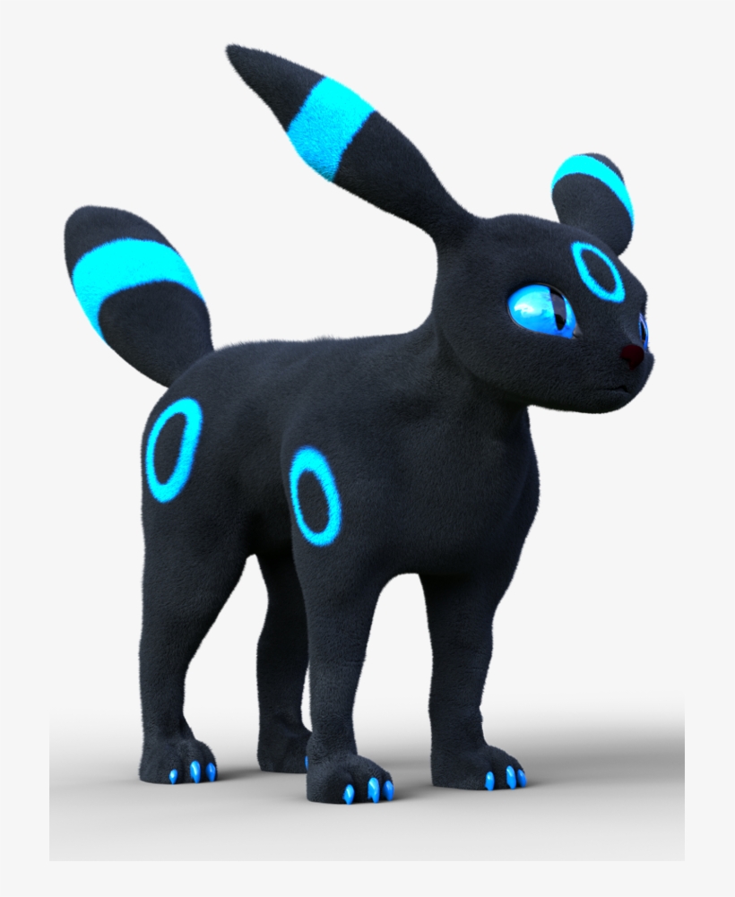 Shiny Umbreon - 3d Grafika - James6357 - Umbreon, transparent png