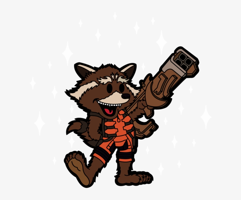 Vintage Rocket Raccoon - Rocket Raccoon, transparent png