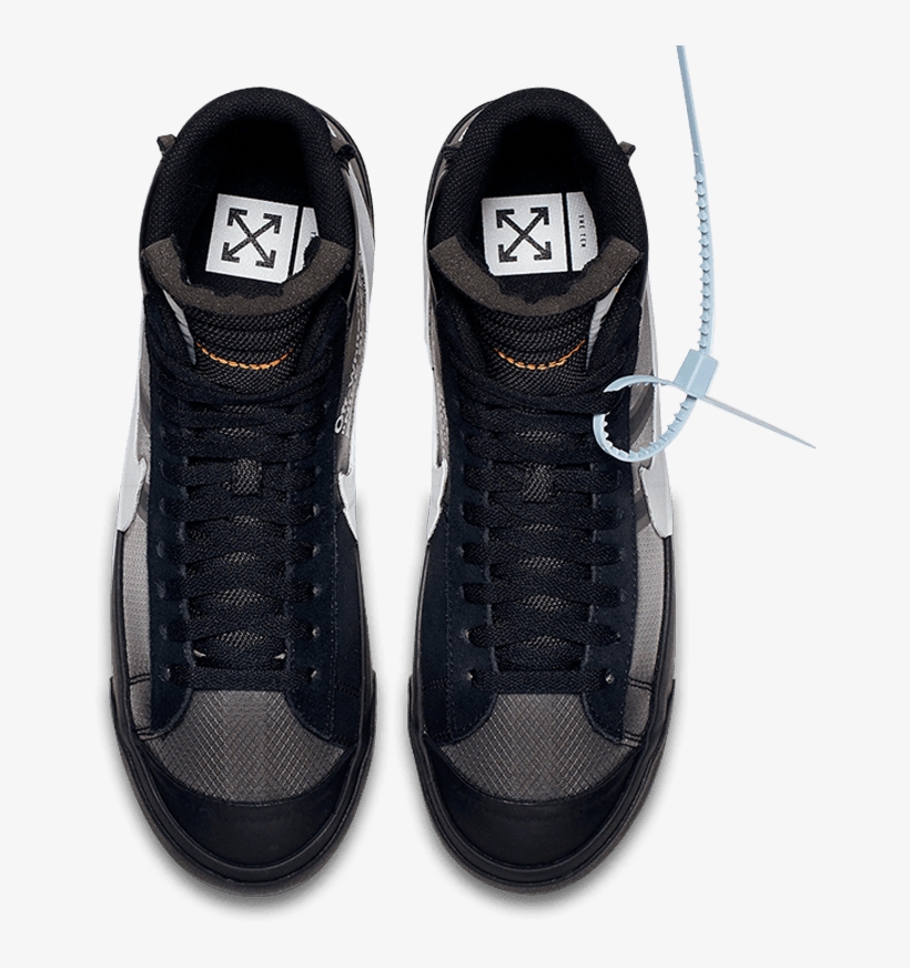 Load Image Into Gallery Viewer, Nike Blazer Mid Off-white, transparent png