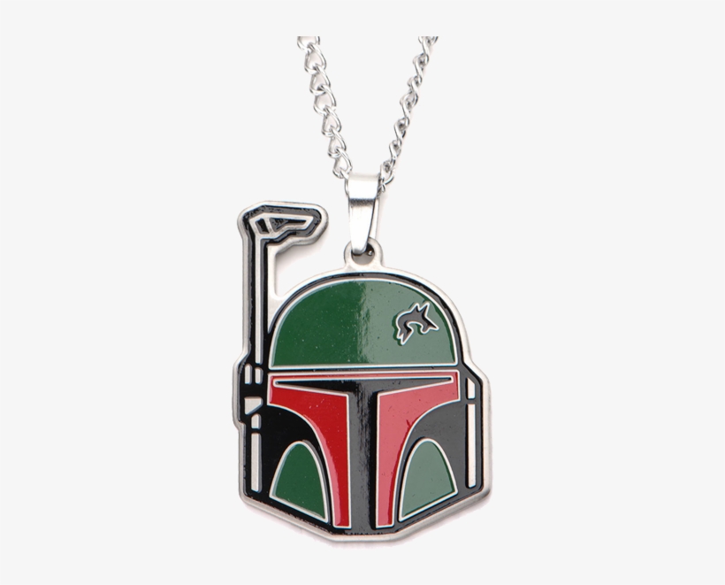 Boba Fett Pendant Necklace - Star Wars: Bounty On Your Head Pendant, transparent png