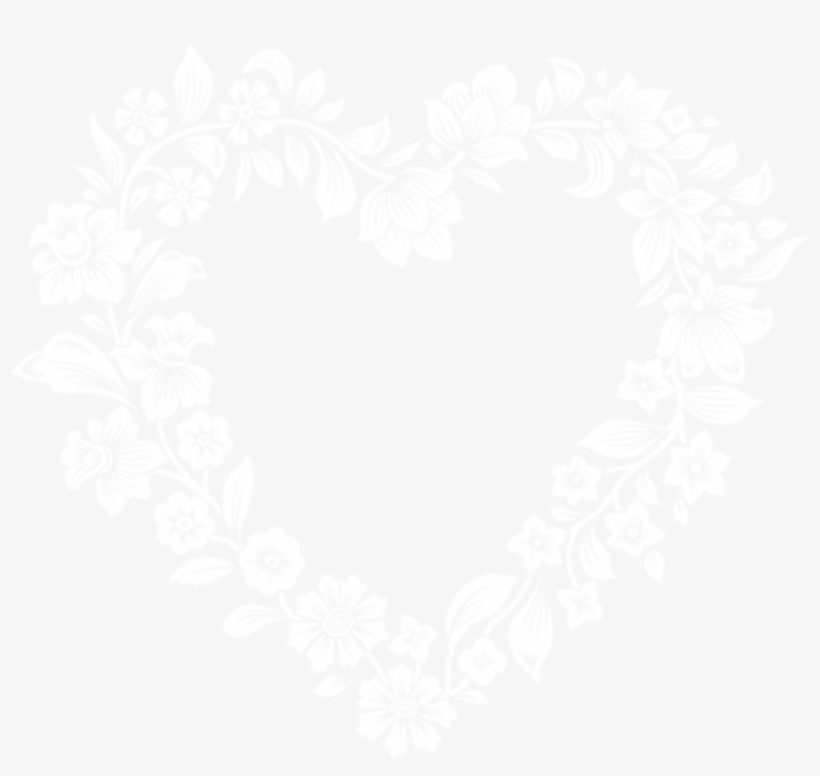 Free Png White Floral Border Frame Png Images Transparent, transparent png