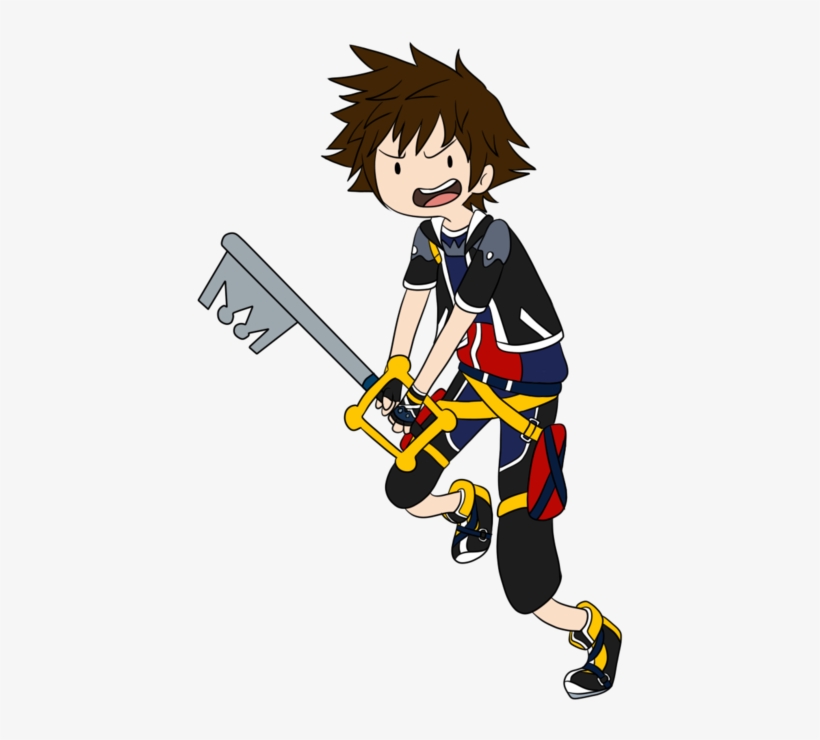 Adventure Time Style - Kingdom Hearts Adventure Time, transparent png