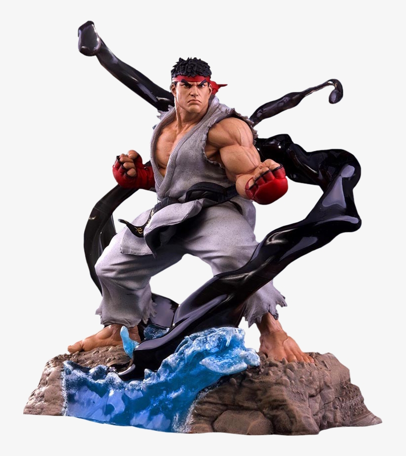 Ryu - Street Fighter V Statue 1/6 Ryu V-trigger 32 Cm, transparent png