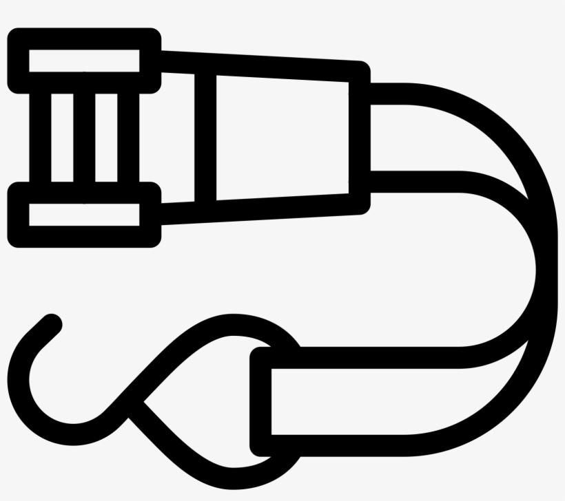 Ratchet Strap With S Hook Icon, transparent png