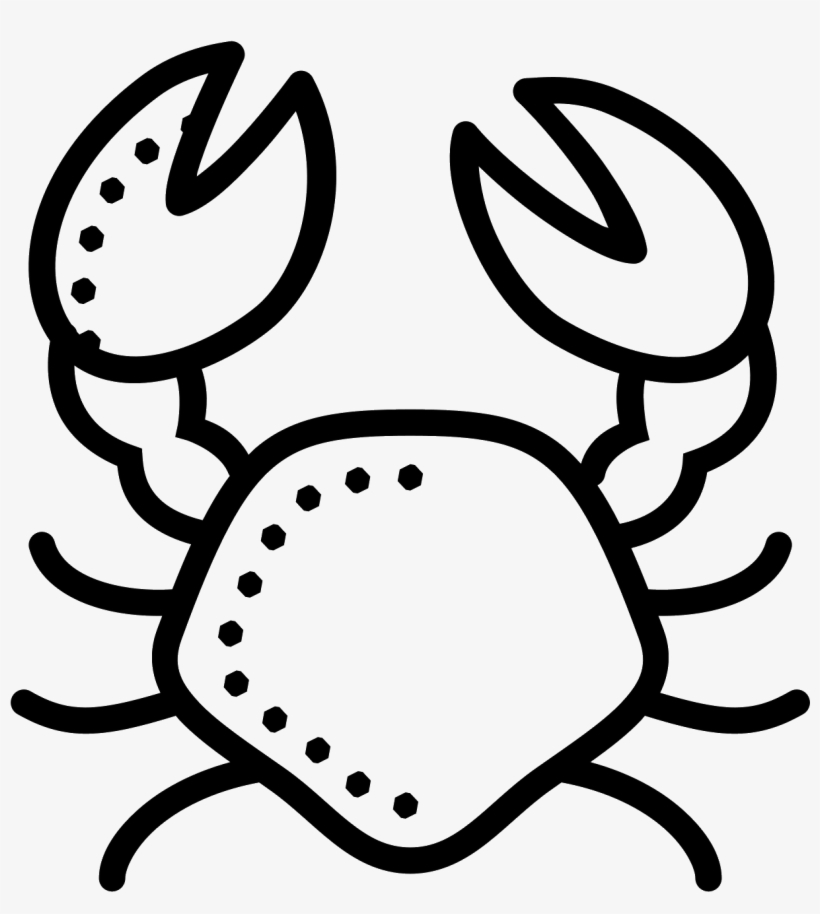 This Icon Is A Stylized Version Of A Crab Holding It's - Icon, transparent png