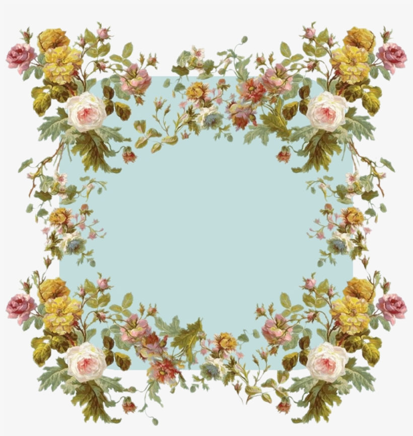 Enhanced Flowers Frame - Anna Griffin Francesca Cf4001 1 Fabric, transparent png
