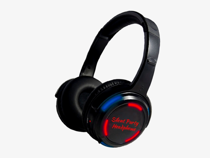 Silent Dance Party Headphones, transparent png