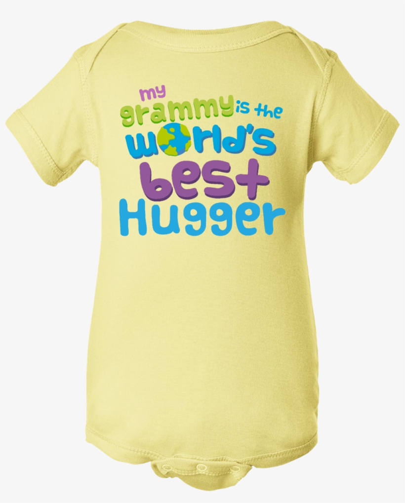Grammy Worlds Best Hugger Infant Creeper Banana $14 - Inktastic Nanny Worlds Best Hugger Baby Bib Grandma, transparent png