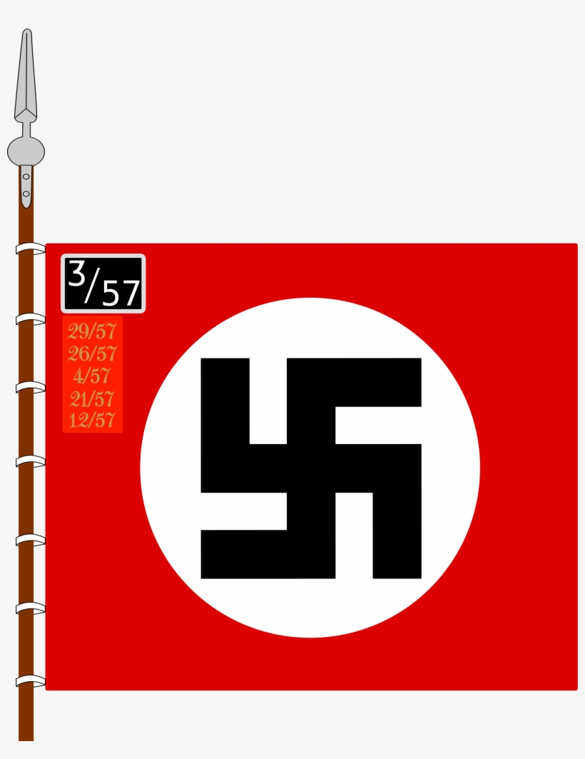 Open - German Flag In 1944, transparent png
