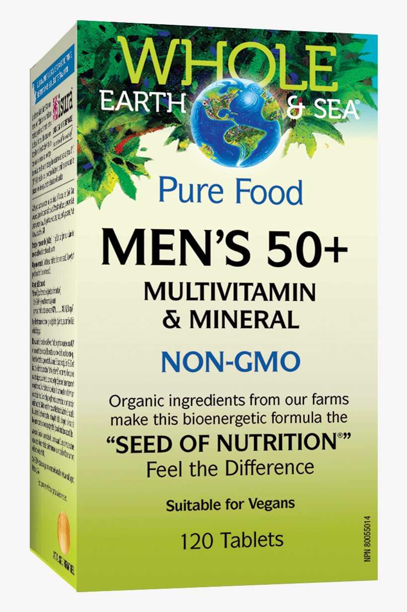Whole Earth & Sea - Whole Earth And Sea Men's Multivitamin, transparent png