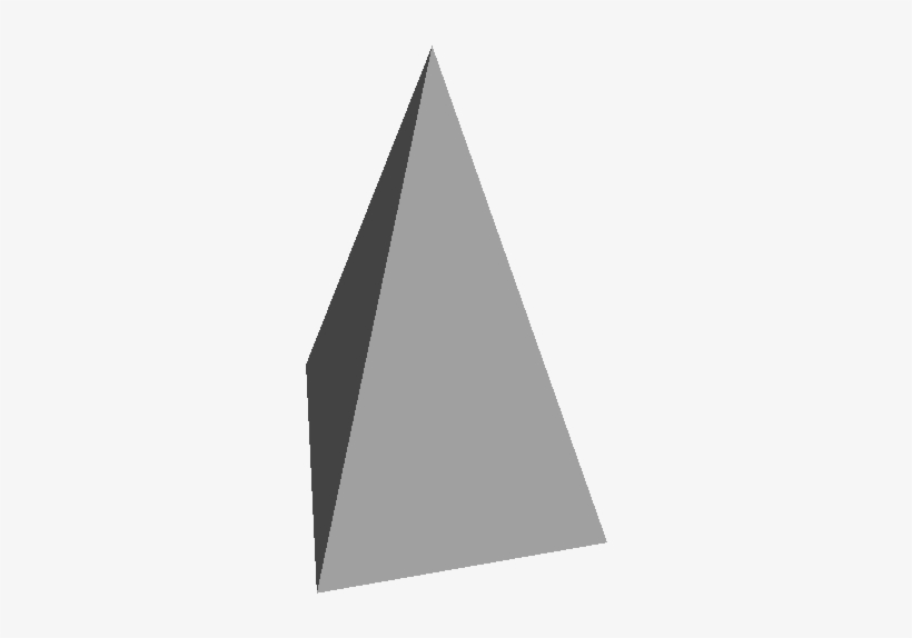 A Png Image - Obj File Free Triangle, transparent png