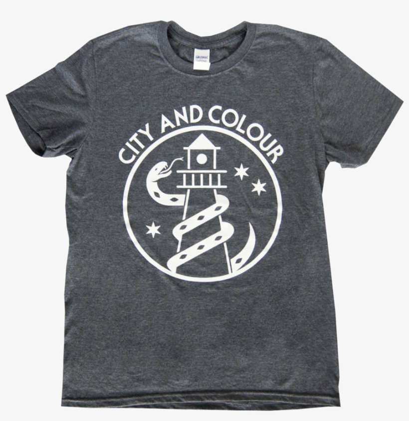Lighthouse T-shirt - Dark Heather - Apparel - City - City And Colour Lighthouse, transparent png