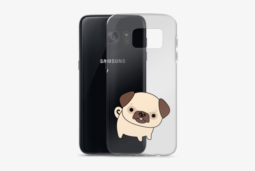 Pug Head Tilt - Samsung Galaxy, transparent png