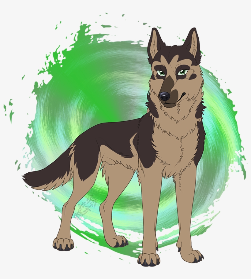 Pastor The German Shepherd Dog By Zerwolf-d5s1g84 - 2009 European Short Course Swimming Championships, transparent png