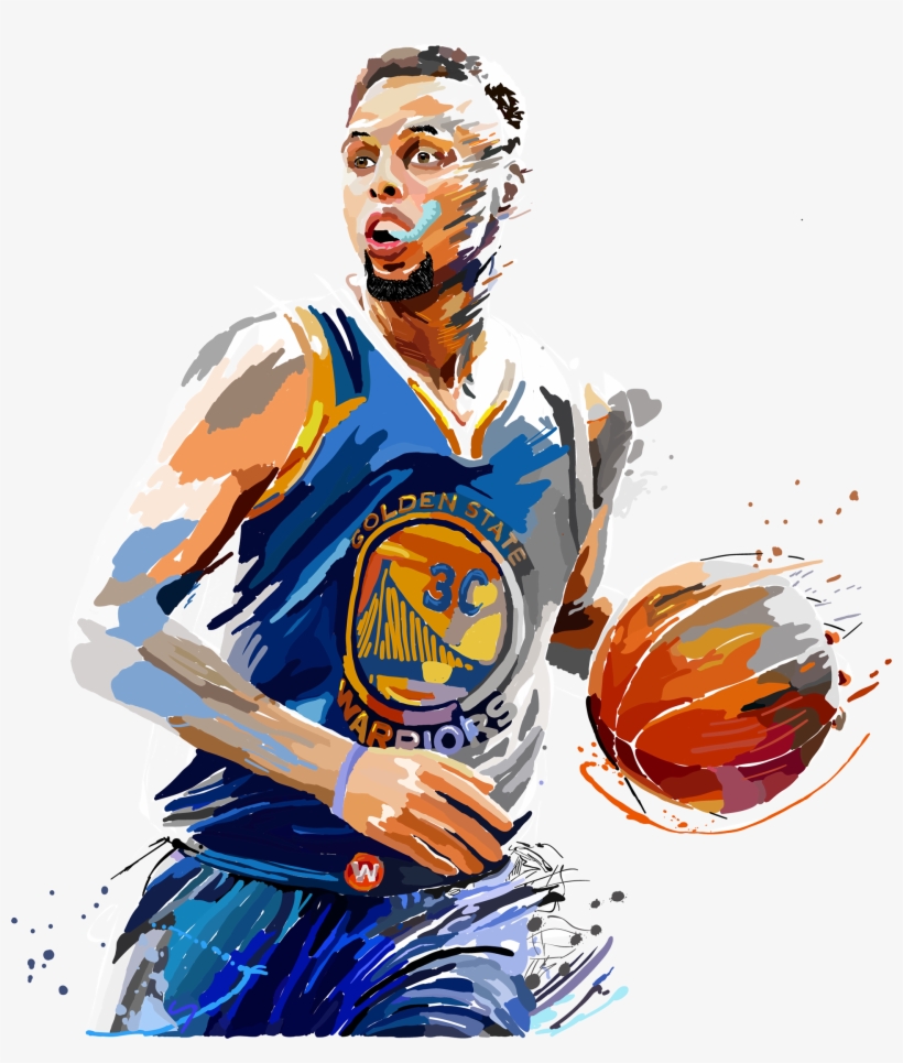 Murphy Miranda - Stephen Curry Fan Art, transparent png