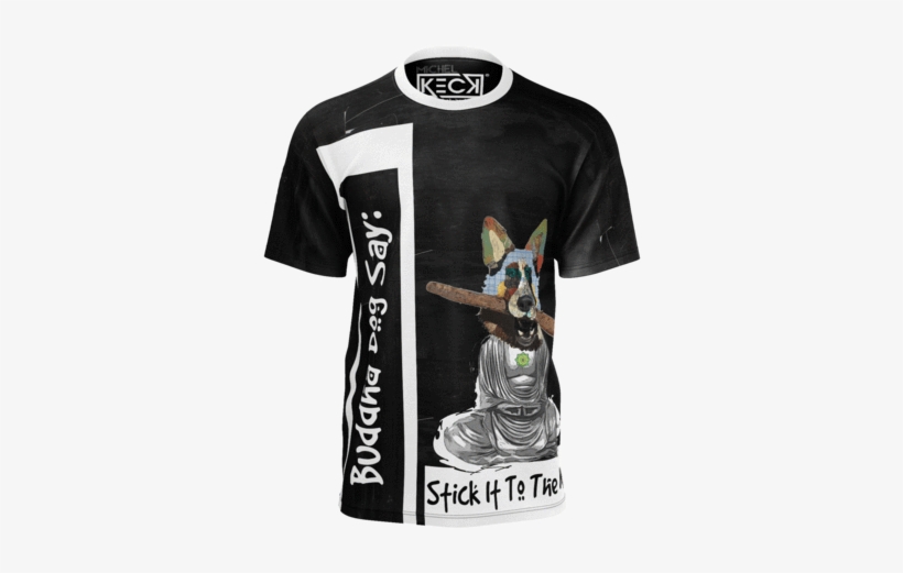 Buddha Dog Say™ - Active Shirt, transparent png