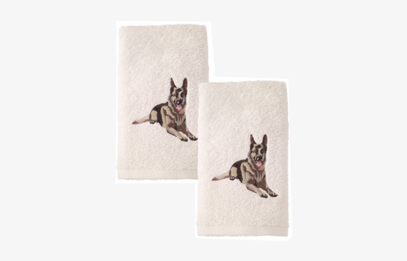 German Shepherd Hand Towels - Avanti Top Breed Dog Hand Towels (german Shephard), transparent png