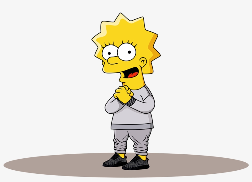 Thank You - Simpson X Yeezy, transparent png