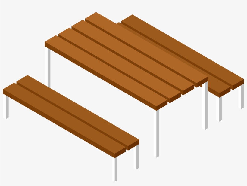 Picnic Table Clipart Transparent, transparent png