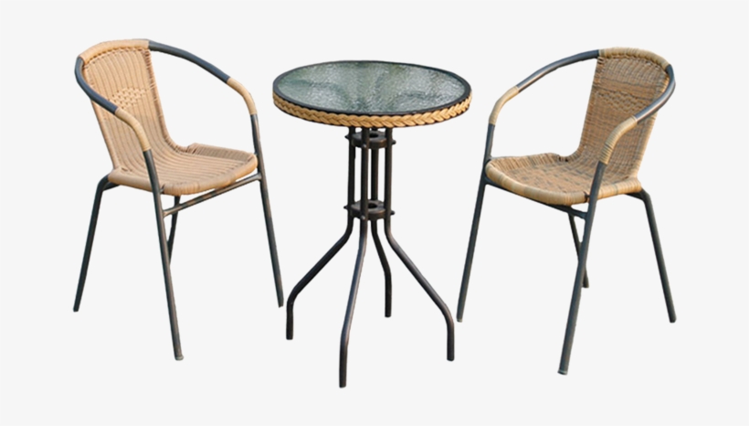 Rattan Bistro Set - Bistro Set Transparent Png, transparent png