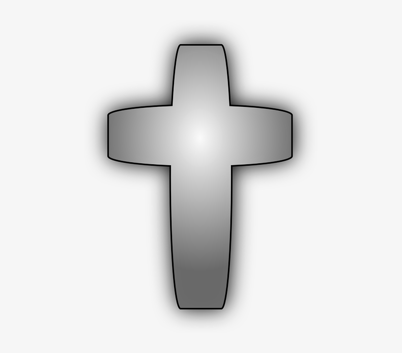 Anglican, Catholic, Christ, Christian, Jesus, Cross - Silver Cross Clip Art Png, transparent png