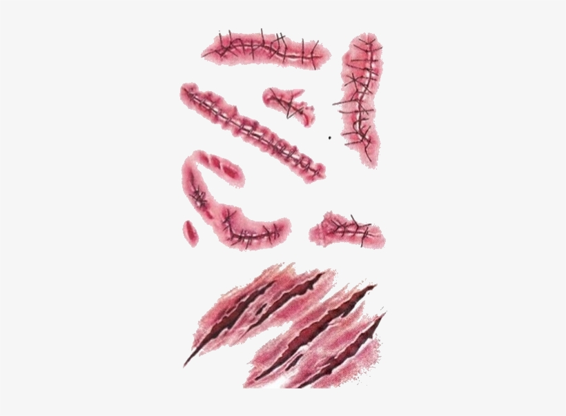 Zombie Scars, transparent png