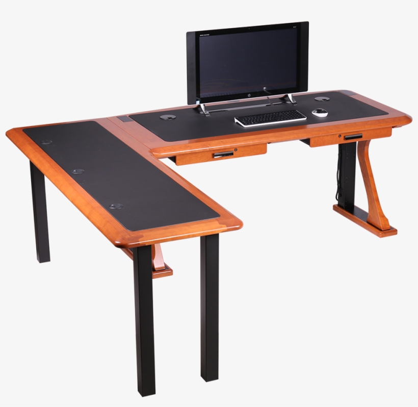 L Shaped Desks - Computer Desk Transparent, transparent png