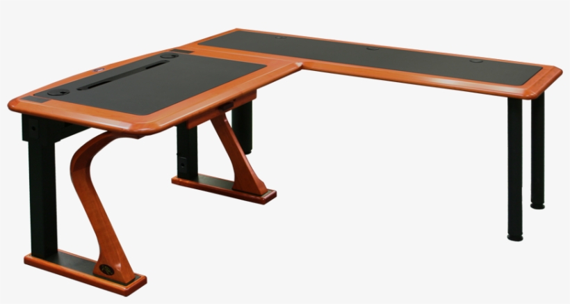 Unique High Quality Computer Desk For Set Apartment - L Shaped Desk Png, transparent png