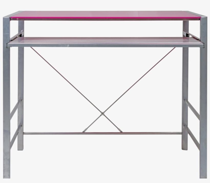 Neo Pink Computer Desk - Computer Desk, transparent png