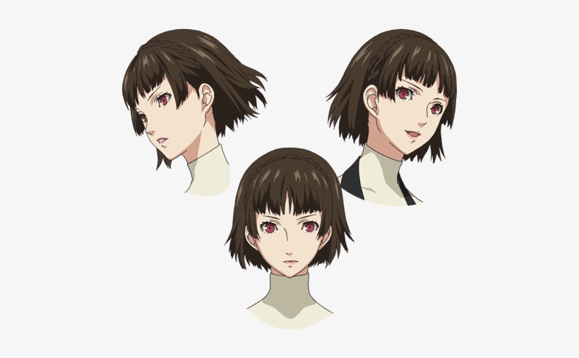 She Maintains Excellent Grades And Good Conduct, While - Makoto Niijima Persona 5 The Animation, transparent png