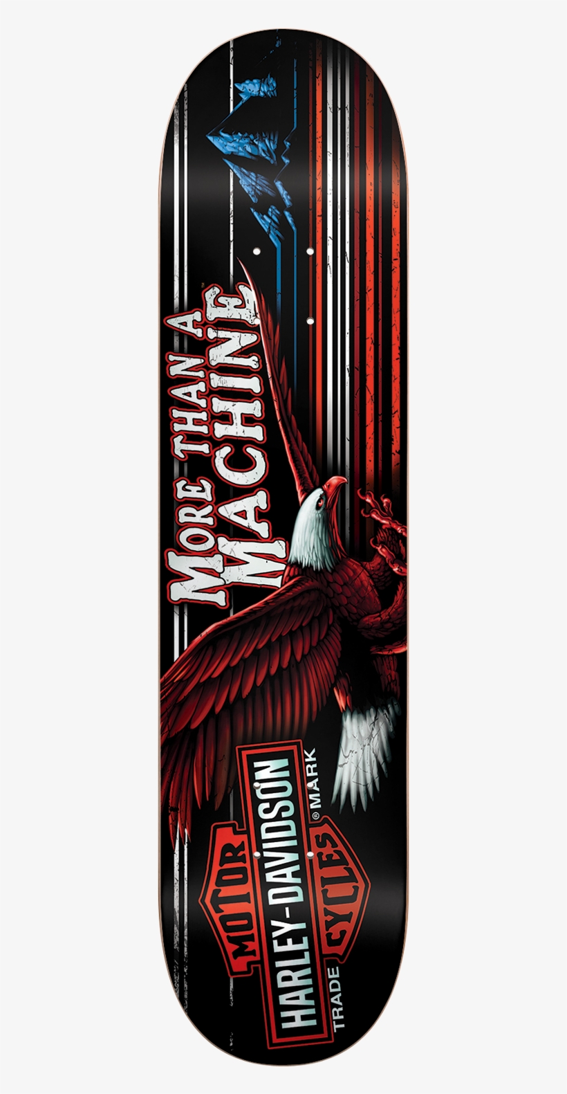Darkstar Harley Davdsn Highway Skateboard Deck - Skateboard Deck, transparent png